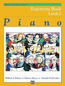 Alfreds Basic Piano Course Repertoire Book Level 3