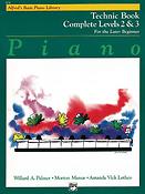 Alfreds Basic Piano Course - Technic Book Complete Levels 2 & 3