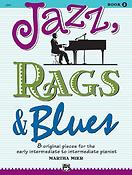 Martha Mier: Jazz Rags & Blues Book 2 (Piano)