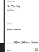 To the Sky (SATB)