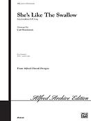 She's Like the Swallow (SATB)