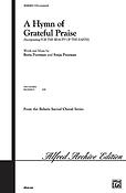 A Hymn of Grateful Praise (SATB)