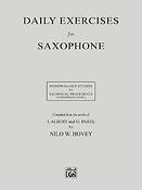 Daily Exercises For Saxophone