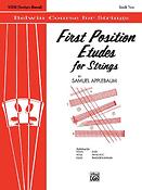 Samuel Applebaum: First Position Etudes for Strings