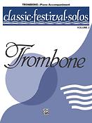 Classic Festival Solos -Trombone Vol. 2 Pianbegeleiding