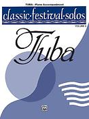 Classic Festival Solos (Tuba), Volume 2 Pianobegeleiding