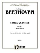 String Quartets, Volume I, Op. 18, Nos. 1-6