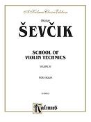 Sevcik: School of Violin Technics, Op. 1, Volume IV