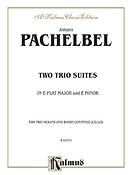 Pachelbel: Two Trio Suites (E-Flat Major, E Minor)