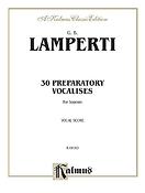 Lamperti: 30 Preparatory Vocalises
