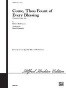 Come Thou Fount of Every Blessing (SATB)