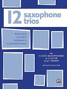 Twelve Saxophone Trios