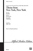 New York, New York, Theme from (SAB)