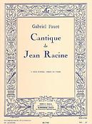 Gabriel Fauré: Cantique de Jean Racine (SATB)