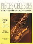 Gabriel Faure: Pieces Celebres -Melodies