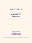 Nadia Boulanger: Cantique