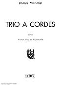 Darius Milhaud: Trio a Cordes No.1, Op.274