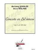 Vivaldi: Concerto En Sol Mineur Op11 N6