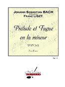 Bach: Prelude Et Fugue En La Mineur Bwv543-Piano
