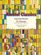 Puccini: Te Deum (Partituur Harmonie)