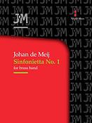 Johan de Meij: Sinfonietta No. 1 Partituur Brassband
