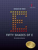 Johan de Meij: Fifty Shades of E (Partituur Harmonie)