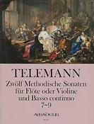 Telemann: 12 Methodische Sonaten 3 (7-9)