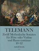 Telemann: 12 Methodische Sonaten 4 (10-12)