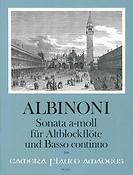 Tomaso Albinoni: Sonate in a-moll