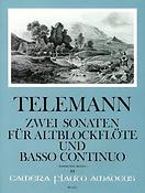 Telemann: 2 Sonaten TWV 41: c5
