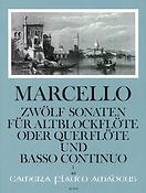 Marcello: 12 Sonaten 1 Op.2