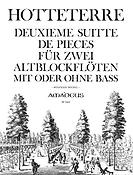Jacques-Martin Hotteterre: Suite De Pieces 2 Op.6