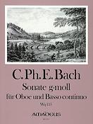 Bach: Sonate in g-moll · Wq 135
