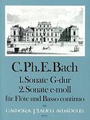 Bach: Sonate 1 G Wtq123 & 2 E Wtq124