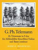 Telemann: 26. Triosonate in F-dur - TWV 42:F6