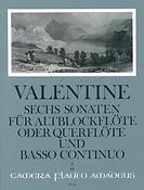 Valentine: 6 Sonaten 1 Op.5