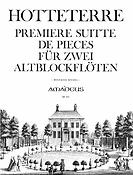 Jacques-Martin Hotteterre: Suite De Pieces 1 Op.4