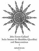 Johann Ernst Galliard: Sonaten(6) 1 (1-3)