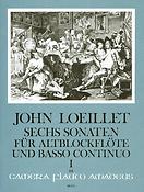 Jean-Baptiste Loeillet: 6 Sonaten 1 Op.3