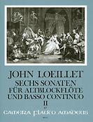 Jean-Baptiste Loeillet: 6 Sonaten 2 D Op.3