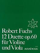 Fuchs: 12 Duetten Op.60
