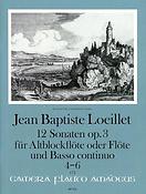 Jean-Baptiste Loeillet: Sonaten(12) 2 Op.3