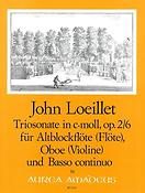 John Loeillet: Triosonate In C-moll Op 2/6