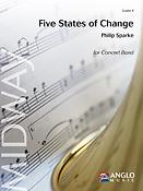 Philip Sparke: Five States of Change (Partituur Harmonie)