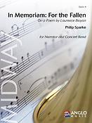 Philip Sparke: In Memoriam: For The Fallen (Partituur Harmonie)