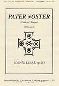 Zdenek Lukas: Pater Noster Op. 263