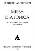 Hendrik Andriessen: Missa Diatonica (SATB)