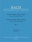 Bach: Kantate BWV 12  Weinen, Klagen, Sorgen, Zagen