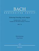 Bach: Kantate BWV 36  Schwingt freudig euch empor (Vocalscore)