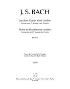 Bach: Kantate BWV 51 Jauchzet Gott in allen Landen (Trompet)
